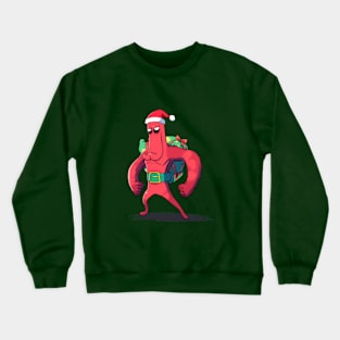 Bold And Brash, Santa, Santa Costume, Gift, Christmas, Funny Christmas Crewneck Sweatshirt